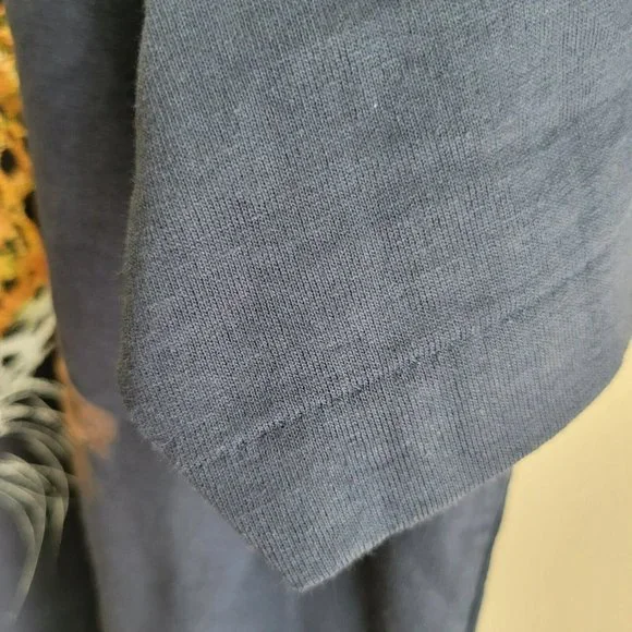 Vintage Advance Tees Single Stitch T-Shirt Size XL Blue Belize Zoo Cheetah Tiger - Picture 6 of 8